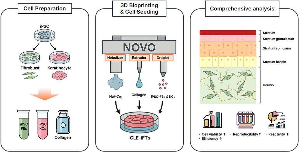 Clecell Turns Stem Cells into 3D Printed Human Skin in the Lab3DPrint.com | Additive Manufacturing Business 2 1 s2.0 S2405886625000612 ga1 lrg 6lryYv