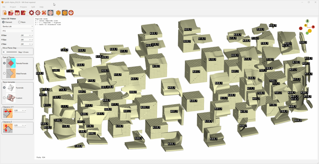 Available on Kickstarter: Split3r Lets You 3D Print Big Parts on Small 3D Printers3DPrint.com | Additive Manufacturing Business 2 bmw m4 002 eploded 1024x526 iJEEun