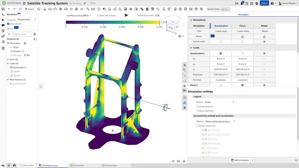 Five Imperatives for CAD and PDM In The Additive Era3DPrint.com | Additive Manufacturing Business 2 4. Integrated simulation visualizes stress and deformation directly on the CAD model to validate designs before production