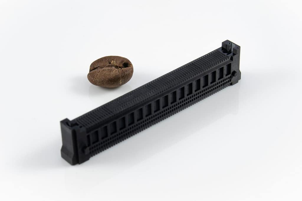 BMF Turns Up the Speed with microArch S150 Series3DPrint.com | Additive Manufacturing Business 2 Housing with 130 Em features 3D Printed on S150 Ultra in 39 minutes scaled iFR6nt