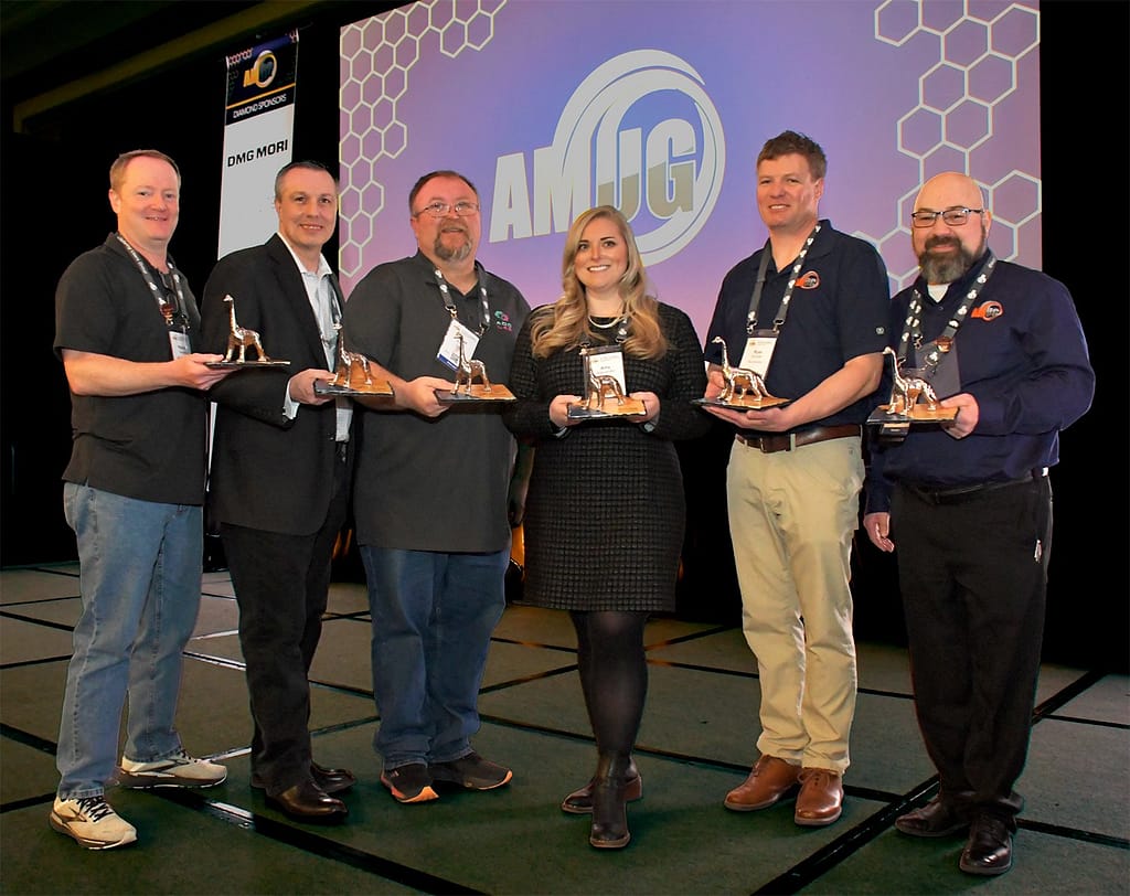 AMUG 2026 to Feature LEGO, Aerospace Collaboration Keynotes3DPrint.com | Additive Manufacturing Business 2 2025 AMUG DINOs JRArrE