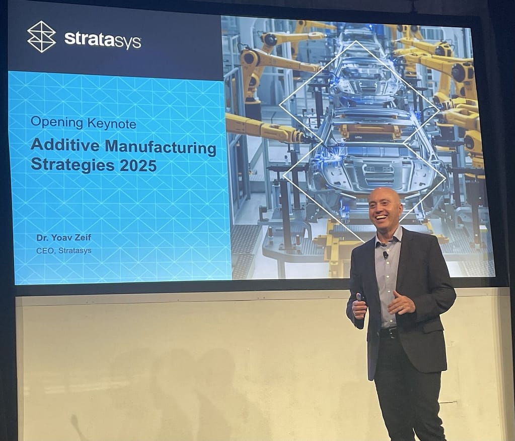 3D Printing Financials: Stratasys Q2 Stronger Bottom Line, But Lower Guidance3DPrint.com | Additive Manufacturing Business 2 AMS 2025 yoav zeif bFPlUH