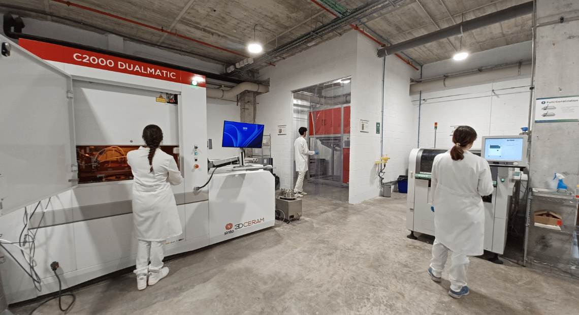 New 3D Printed Hydrogen Cell Factory Just Switched On in Catalonia3DPrint.com | Additive Manufacturing Business 19 Merce Lab web2025 RvGE68