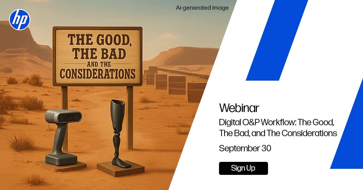 HP Webinar Unpacks the Future of Digital Orthotics and Prosthetics Workflows3DPrint.com | Additive Manufacturing Business 2 1200628 Ncae7Z