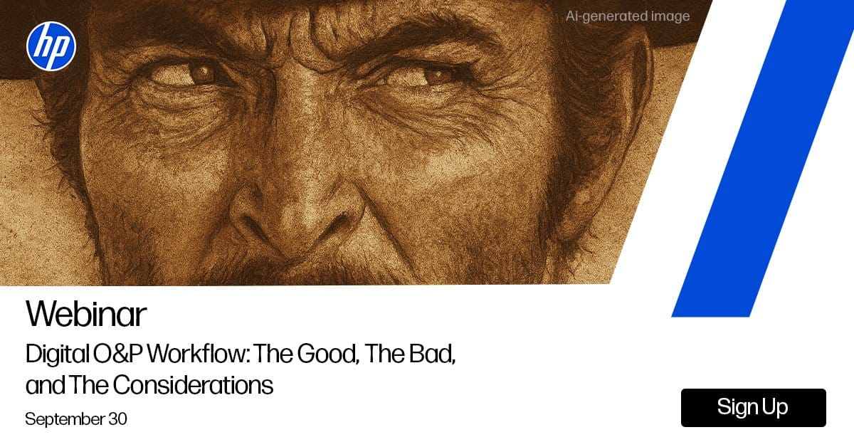 HP Webinar Explores the Promise and Hurdles of Digital O&P Workflows3DPrint.com | Additive Manufacturing Business 1 1200628 v2 Mam9hV