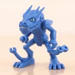 3D Printing Indian Decor Blue Dragon