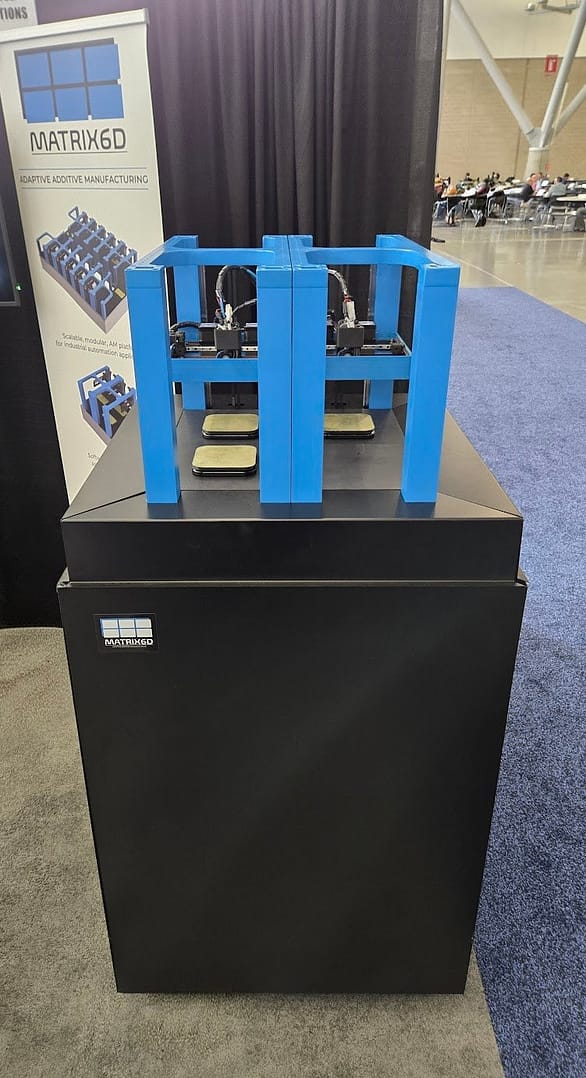 Semicap Insurrection Revisited: APES Demonstrates Matrix6D Live at RAPID + TCT3DPrint.com | Additive Manufacturing Business 5 APES Rapid2026 2 HdNiet