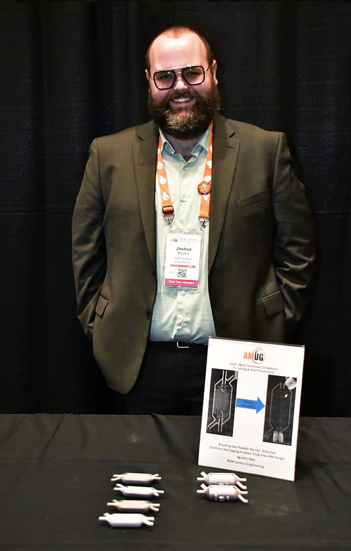 3D Printing News Briefs, April 25, 2026: Competition Winners, AI Platform, X2D Printer, & More3DPrint.com | Additive Manufacturing Business 1 AMUG Joshua Boykin iDUGUa