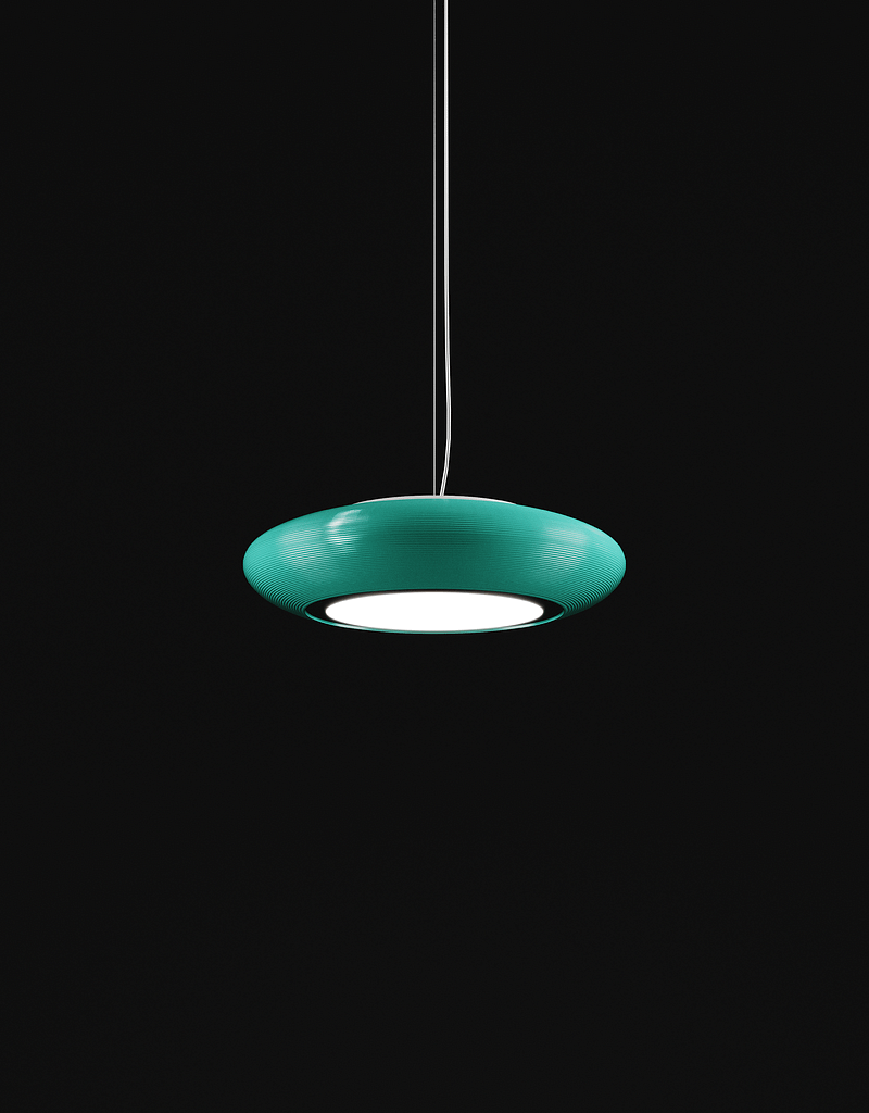 OCL Architectural Lighting Uses 3D Printing for Luminaries3DPrint.com | Additive Manufacturing Business 2 OCL Printz CTP3C P1FB 2406 MW Mint Turquoise HyJKks