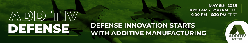 3Dnatives Announces ADDITIV Defense 2026: A Global Virtual Summit on Additive Manufacturing’s Role in Military Readiness3DPrint.com | Additive Manufacturing Business 2 850 150 p JmLDVv